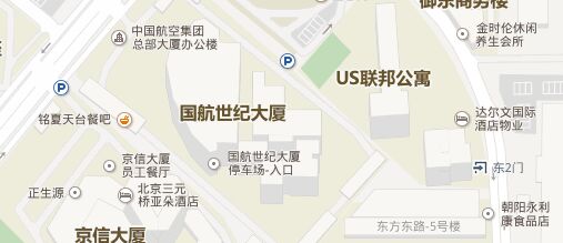 广场地图